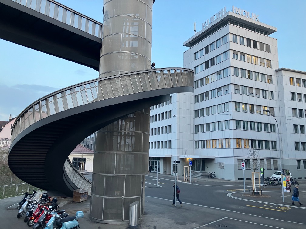 Our current office location by the main railway station in Zurich.